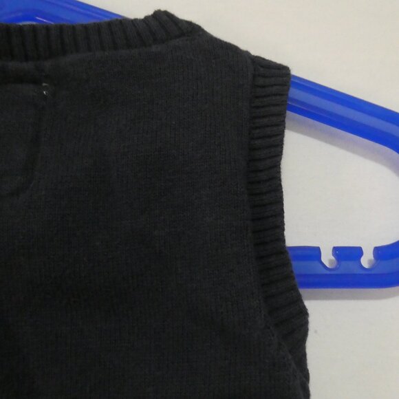 TAPE A L'OEIL | 12 months | Navy Blue Button-Up Sweater Vest - Picture 12 of 16